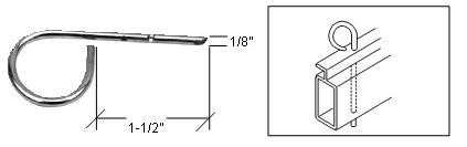 Window Screen Lock Pins for 1" Screen Frame, 1/8" Diameter - Bulk Package | REPLACED BY WSC630PK