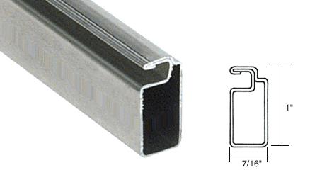 CRL Mill Finish 1" X 7/16" Roll Formed Aluminum Screen Frame - 12 ft long