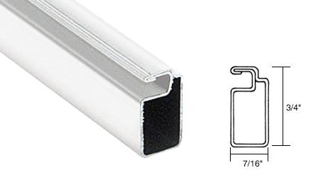 CRL White Finish 3/4" x 7/16" Roll Formed Aluminum Screen Frame - 12 ft long