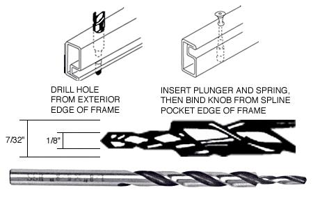 Step Drill for Plunger Latches