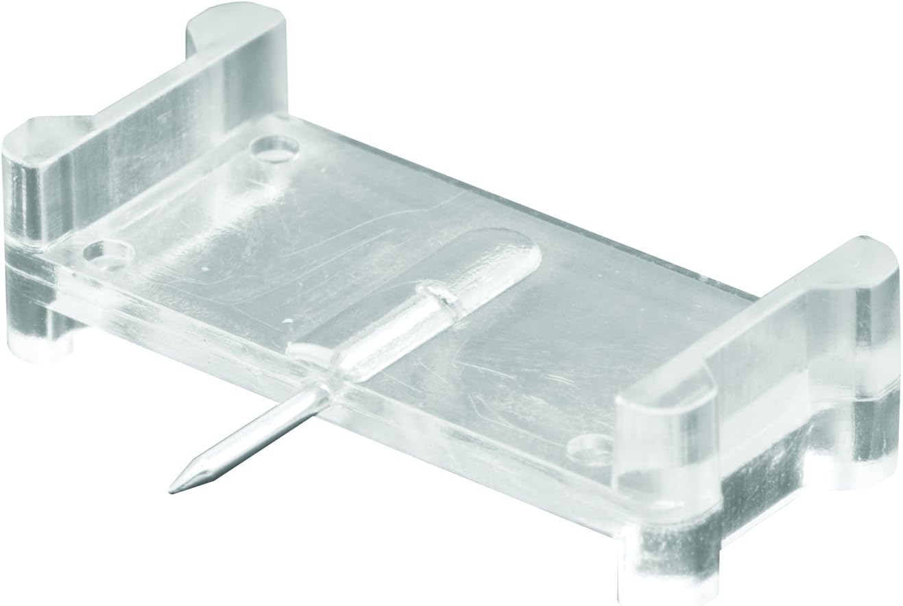 CRL Clear 1/2" x 7/8" Window Grid Retainers - pack of six