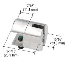 CRL Horizontal Shelf Connector for Cable System for 3/8" to 1/2" (10 to 12 mm) Glass