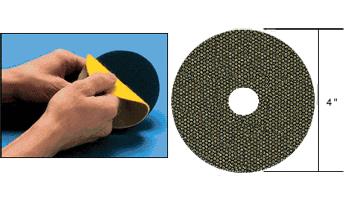 3M 4" 120 Grit QRS Mount Flexible Diamond Disc