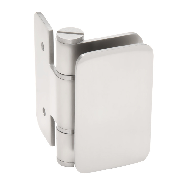 CRL Zurich 03 Series Satin Stainless Wall Mount Inswing Hinge