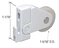 CRL 1-5/16" Nylon Screen Roller Assembly - Package