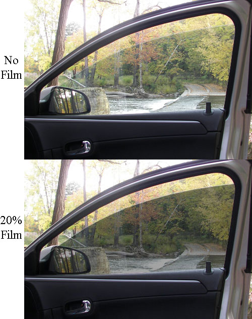 Professional 20% NR Automotive Window Tint - 20" x 25 ft Roll