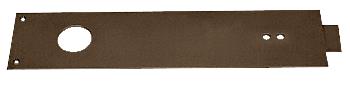CRL Dark Bronze Cover Plate for Overhead Concealed Door Closers