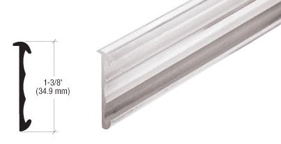 CRL Aluminum Price Tag Molding Extrusion - 12 ft Long