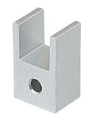 CRL Satin Anodized Post Saddle