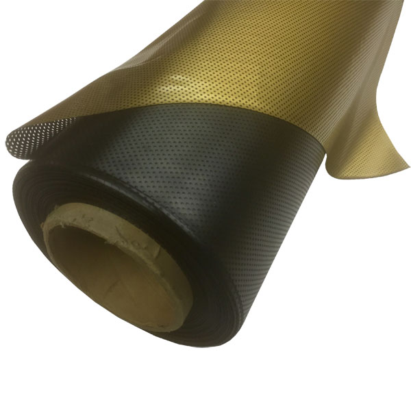 Gordon Glass&#174; 24" x 48" Dot Matrix Static Cling Perforated Graphic Window Film - Gold