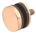 CRL Polished Brass Replacement Washer/Stud Kit for Single-Sided and Combination Door Pull