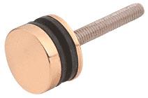 CRL Polished Brass Replacement Washer/Stud Kit for Single-Sided and Combination Door Pull