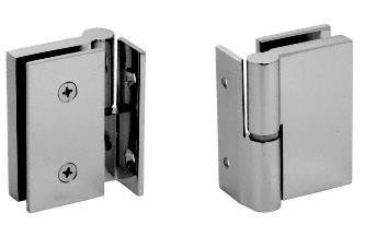CRL Brushed Stainless Single Acting Right Hand Wall-to-Glass Gate Hinge