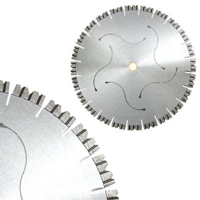 Laser Welded 12" Split Segmented Diamond High Speed Blade