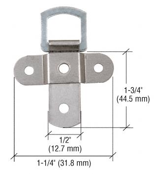 CRL Cross Strap Heavy-Duty Swivel Metal Type Hangers