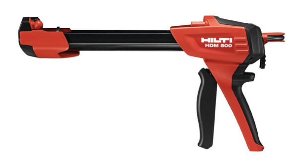 Hilti Manual Dispenser HDM 500 + Black Cartridge - 3498241