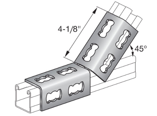 Hilti 45 Degree Eight Hole Angle MQW-8/45 - 369660