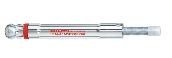 Hilti HDA-P Ultimate Performance  Pre-Set Undercut Anchor for Dynamic Loads M12 x 125/50 - 331547 - 8 Pieces