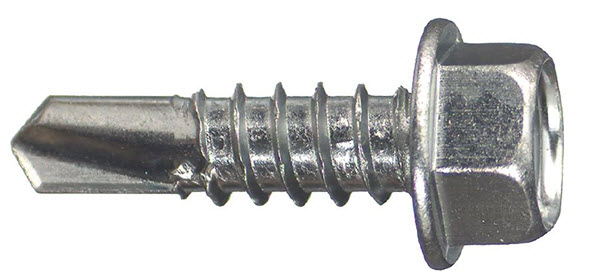 Hilti HHWH Self-Drilling Pilot Point Screws for Fasstening and Assembling Sheet Metal - 10-16 x 7/8" " - 6000 Pieces - 312011