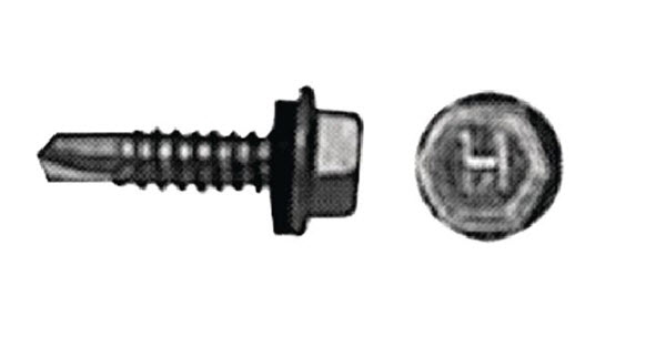 Hilti HWH Kwik-Seal Stitch Self-Drilling Screw 1/4-14 x 7/8" - 2500 Pieces - 311619
