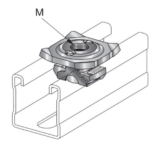 Hilti Saddle Nut MQA-F 1/2" - 377886