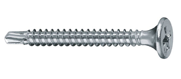 Hilti PBH -SD Zinc Single Self-Drilling Drywall Screws 6  x 1-1/4" - 8000 Pieces - 86215