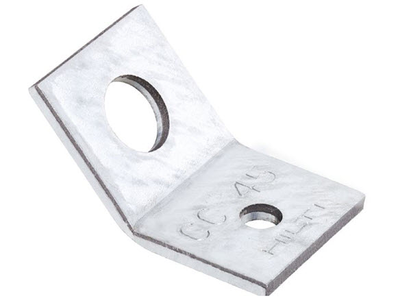Hilti X-CC 45 Ceiling Clips with Pre-Mounted Fastener and No Pre-Tied Wire - Box of 100 - 343760