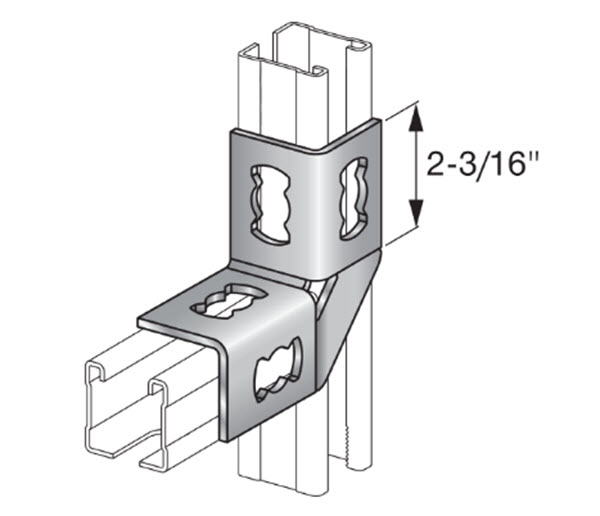 Hilti 90 Degree Four Hole Angle MQW-4 - 369658