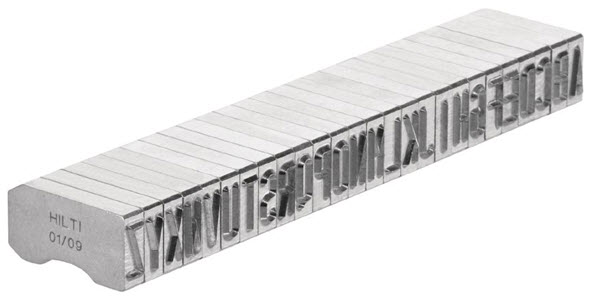 Hilti X-MC S 5.6/10 "A" Narrow High Stress Marking Character - 7591