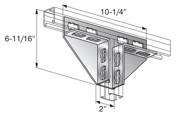 Hilti Strut Connector MV 3/2 D-X  - 339590
