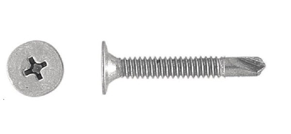 Hilti S-WD Wood Drill Screws - Wood to Steel (Wafer Head) 10-24 x 1" PWH5 - 6000 Pieces - 311632
