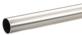 CRL 1-1/2" Polished Stainless Round Tubing for Partition Posts and Sneeze Guards - 236 in Long