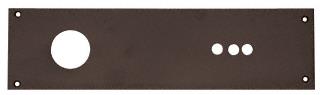 CRL Dark Bronze Jackson 3 Valve Overhead Concealed Closer Cover Plate