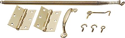 CRL Wood Screen Door Mounting Kit