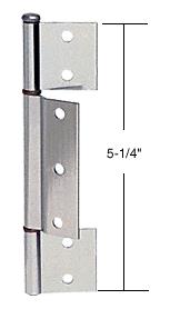 Aluminum Offset Replacement Hinge with 1/8" Offset Center Leaf