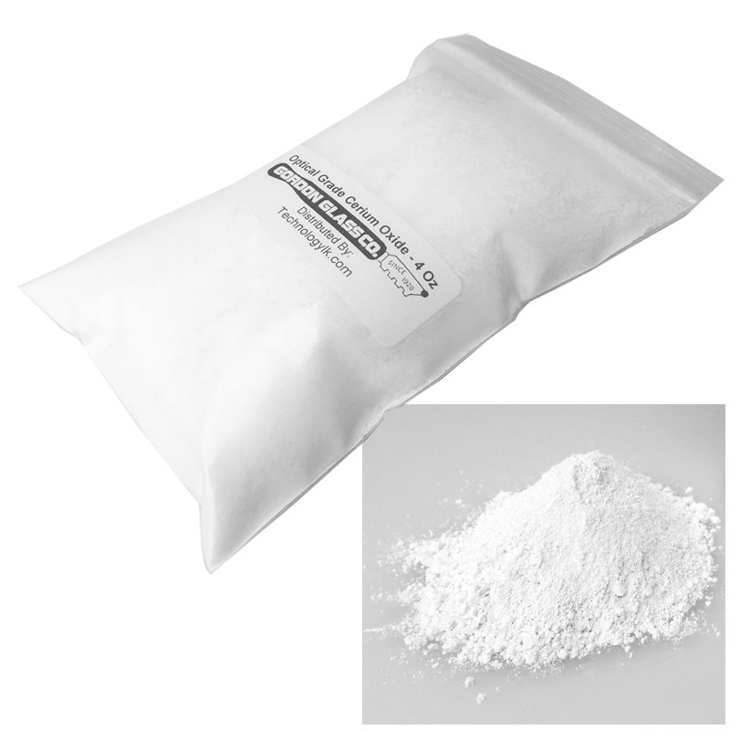 Gordon Glass&#174; Optical Grade High Purity Cerium Oxide Polishing Compound - 4 Oz