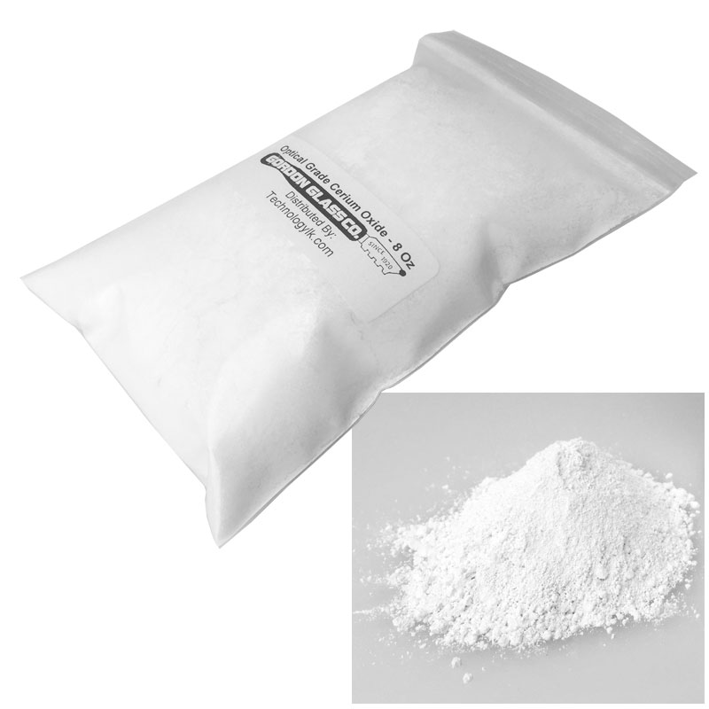 Gordon Glass&#174; Optical Grade High Purity Cerium Oxide Polishing Compound - 8 Oz