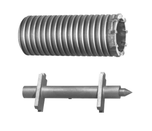 Relton CBT-28 Hammer Core Bits Core Body and Starter Point with 1-3/4" Diameter