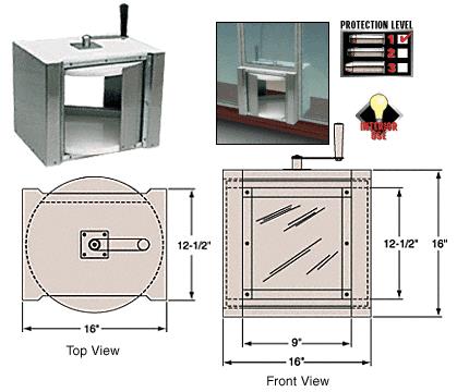 CRL Rotary Server with Vision Panel