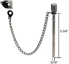 Sliding Window and Door "Nite-Lock" Pin