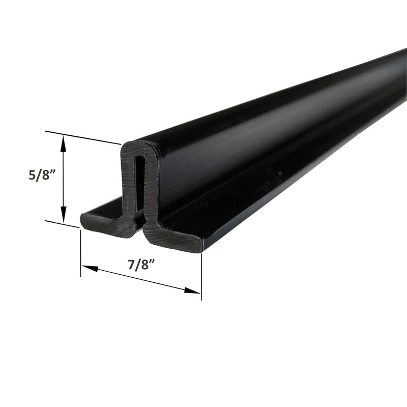 Gordon Glass&#174; Snap-in Retainer for Sliding Shower Doors - 29-1/2" Long