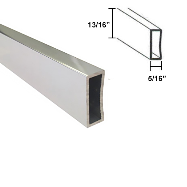 Gordon Glass&#174; Polished Aluminum Framed Sliding Shower Door Towel Bar ONLY - 30" long