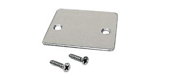 CRL Polished Stainless End Cap with Screws