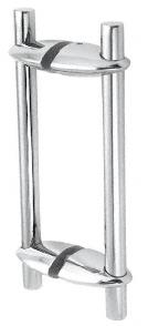 CRL 22" Brushed Stainless Variant Series Adjustable Pull Handle with VP2 Mounting Posts