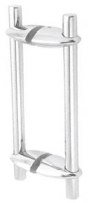 CRL 22" Polished Stainless Variant Series Adjustable Pull Handle with VP2 Mounting Posts