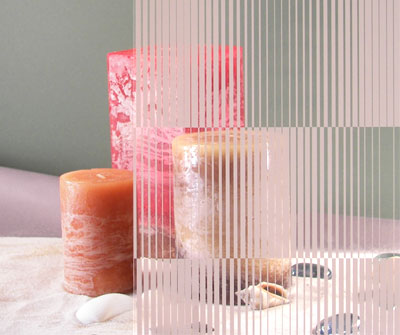 White Waterfall Blinds Opaque Window Film 30" Wide x 1yd. Sold by the yard as one continuous roll.