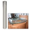 Brushed Stainless 1-1/4" Diameter Standoff Bases