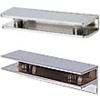 CRL Solid Brass Rectangular Glass Shelf Clamps