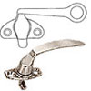 Casement Window Locking Handles and Locks