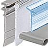 Framed Shower Door Vinyl Channels and Sweeps
